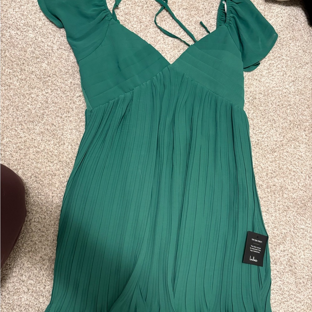 Lulu's Evergreen Maxi Dress